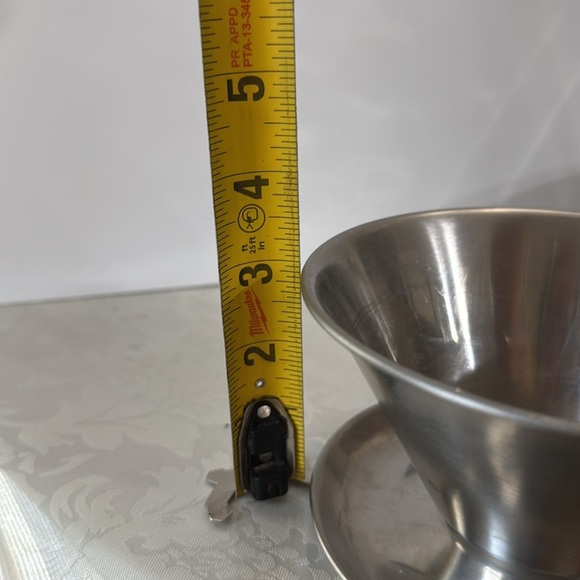 🔥Vintage lot SALE🔥Denmark and Viking Stainless Steel Bowl with Plate - Picture 12 of 12